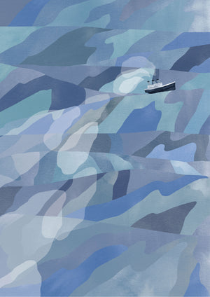 Ocean Postkarte