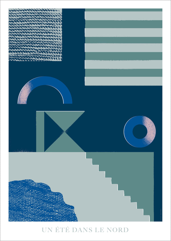Un été dans le nord Poster (Din A1)