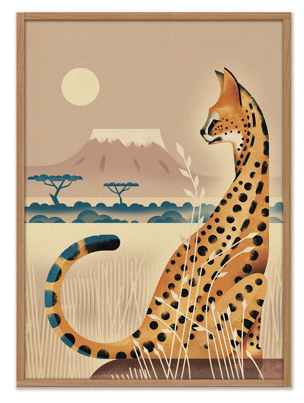 Serval Poster (50 x 70cm)