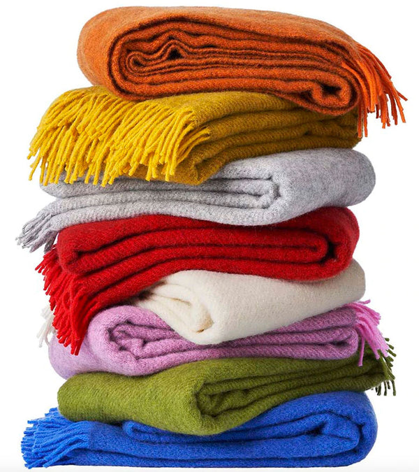 Gotland Wolldecke Yellow