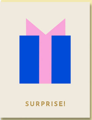 Sparkle&Spin Surprise Present Greeting Klappkarte