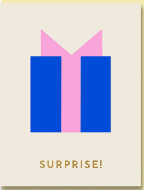 Sparkle&Spin Surprise Present Greeting Klappkarte