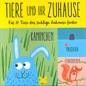 Memospiel Tiere und ihr Zuhause - Laurence King Verlag
