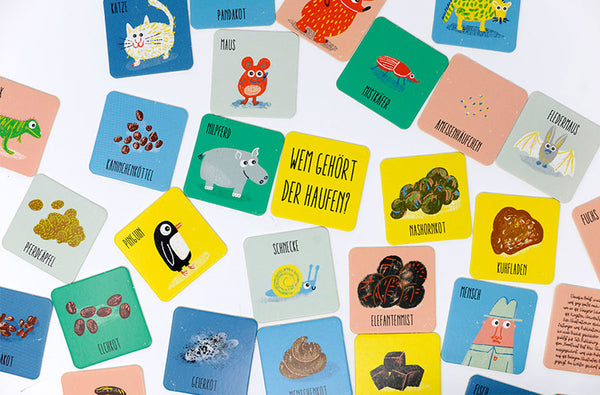 Memospiel Wem gehört der Haufen?