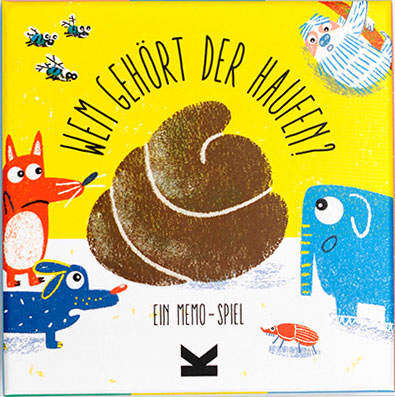 Memospiel Wem gehört der Haufen?
