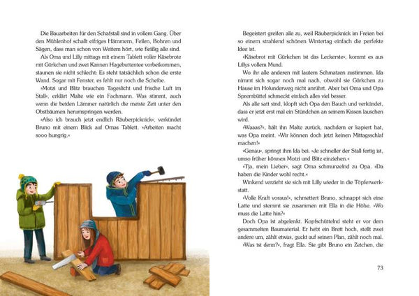 Winter im Holunderweg