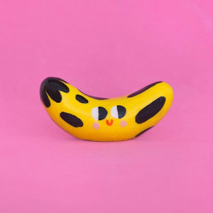 Tiny Banana Keramikskulptur