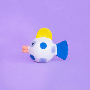 Tiny Fisch Keramikskulptur
