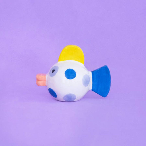 Tiny Fisch Keramikskulptur
