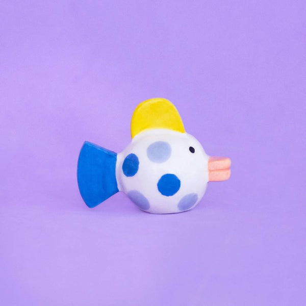 Tiny Fisch Keramikskulptur