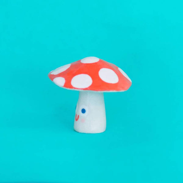 Tiny Pilz Keramikskulptur
