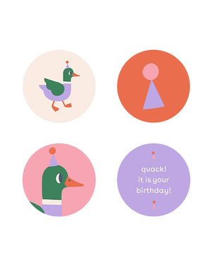 Aufkleber Anne Pascal Enten Mixed (10 Stk.)