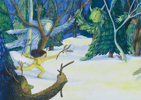 Im Winter, wenn es dunkel ist
