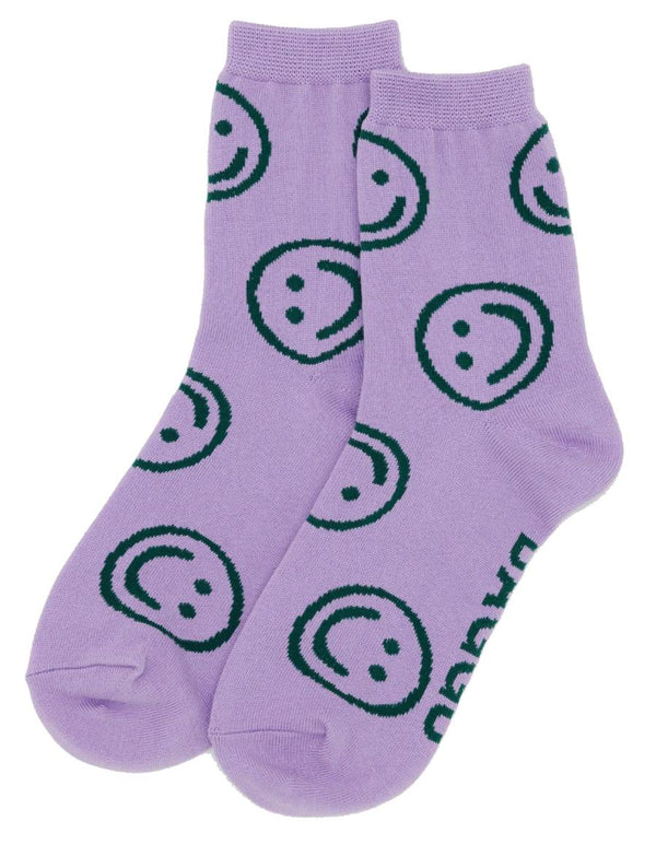 Baggu - Crew Socks Happy Lavender
