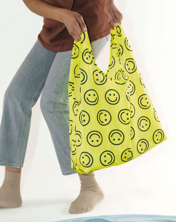 Standard Baggu Einkaufsbeutel Yellow Happy