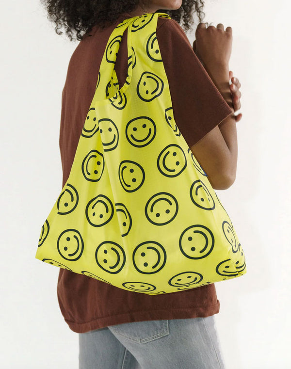Standard Baggu Einkaufsbeutel Yellow Happy