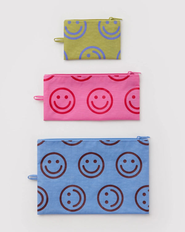 Baggu Flat Pouch Pop Happy Mix
