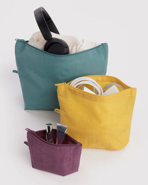 Baggu Go Pouch Jewel Mix (3teilig)