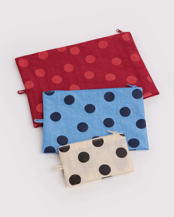Baggu Go Pouch Polka Dot Mix (3teilig)