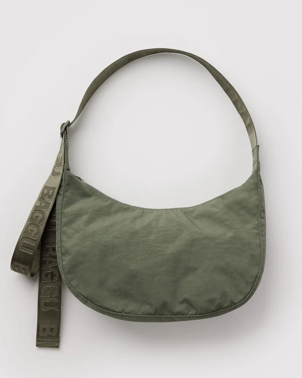 Baggu Medium Nylon Crescent Bag Caper