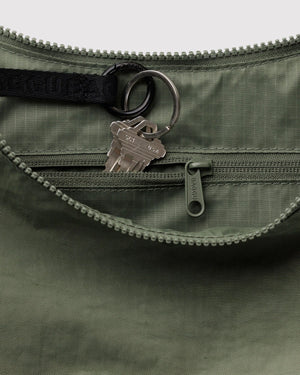 Baggu Medium Nylon Crescent Bag Caper