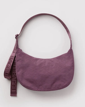 Baggu Medium Nylon Crescent Bag Wild Plum