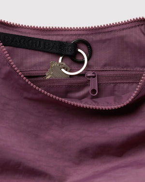 Baggu Medium Nylon Crescent Bag Wild Plum