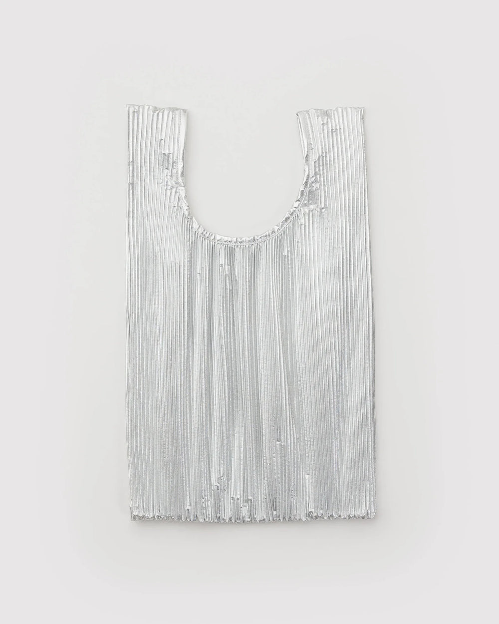 Baggu - Pleated Baggu Chrome Metallic
