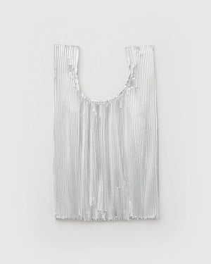 Baggu - Pleated Baggu Chrome Metallic