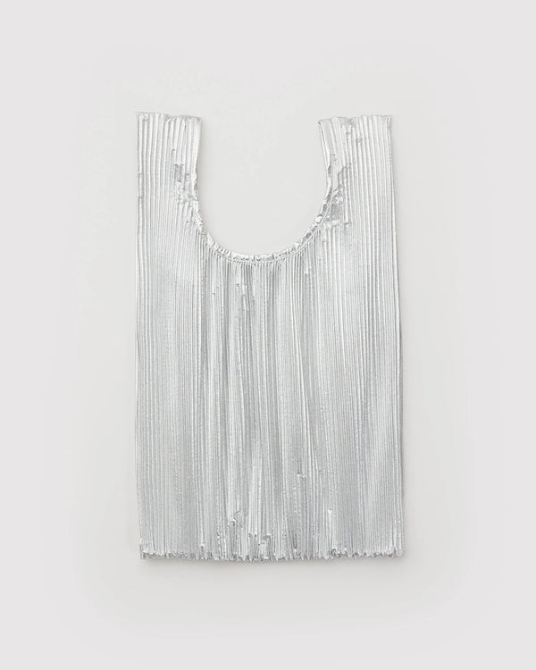 Baggu - Pleated Baggu Chrome Metallic