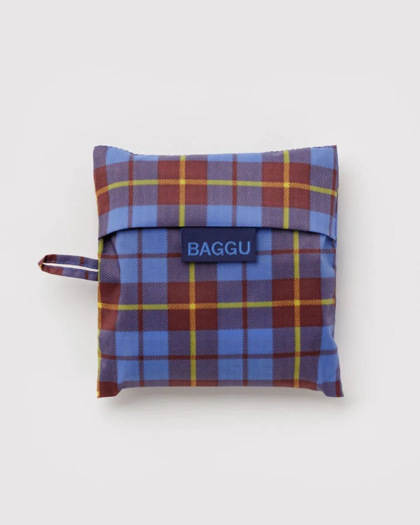Baggu Standard Einkaufsbeutel Blue Tartan