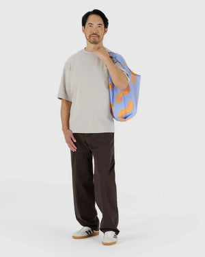 Standard Baggu Einkaufsbeutel Cantaloupe Blue