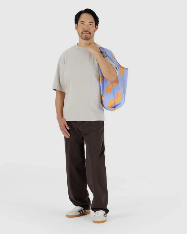 Standard Baggu Einkaufsbeutel Cantaloupe Blue