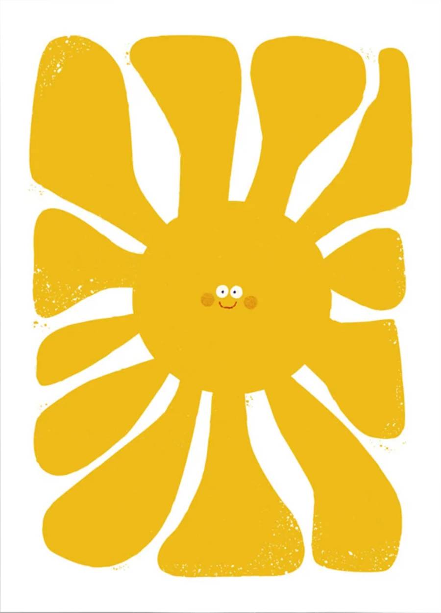 Big Sun Postkarte