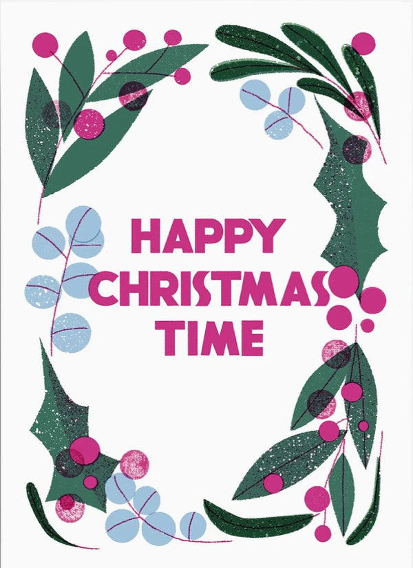 Christmas Wrap Postkarte