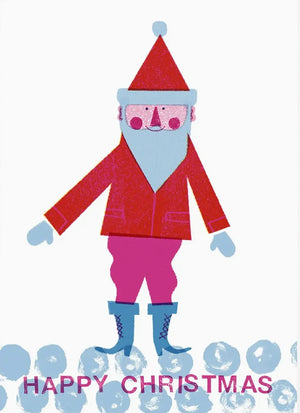 Happy Santa Postkarte