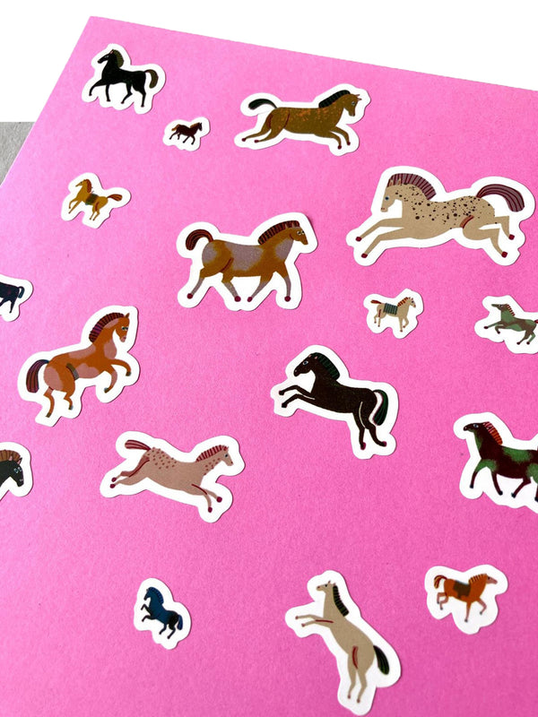 Horses Sticker Set
