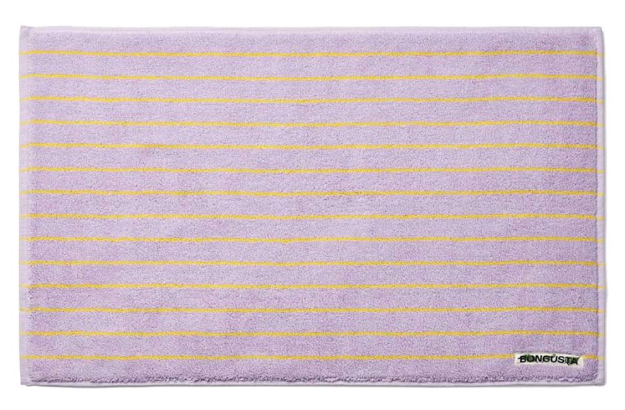Naram Badematte Lilac & Neon Yellow