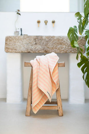 Naram Badehandtuch Tropical & Cream (70x140cm)