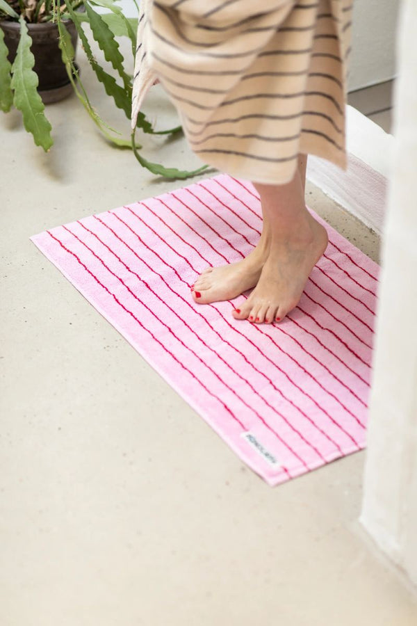 Naram Badematte Baby Pink & Ski Patrol