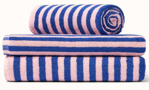 Naram Badehandtuch Dazzling Blue & Rose (70x140cm)