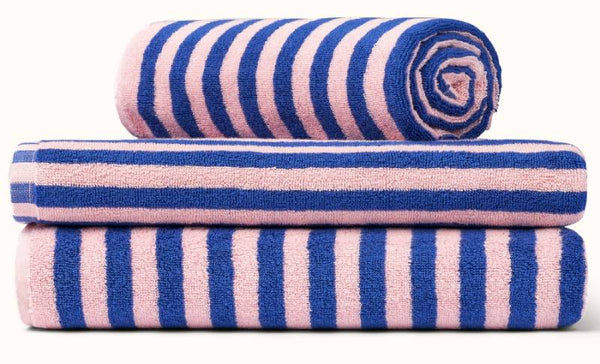 Naram Badehandtuch Dazzling Blue & Rose (70x140cm)