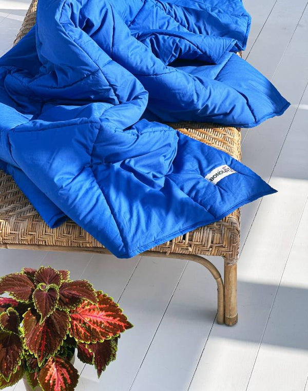 Puffy Blanket Tagesdecke Dazzling Blue