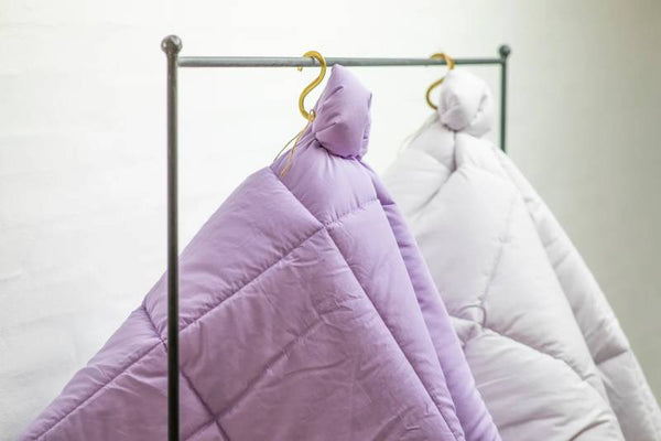 Puffy Blanket Tagesdecke Lavender