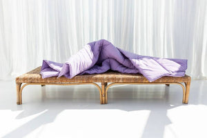 Puffy Blanket Tagesdecke Lavender