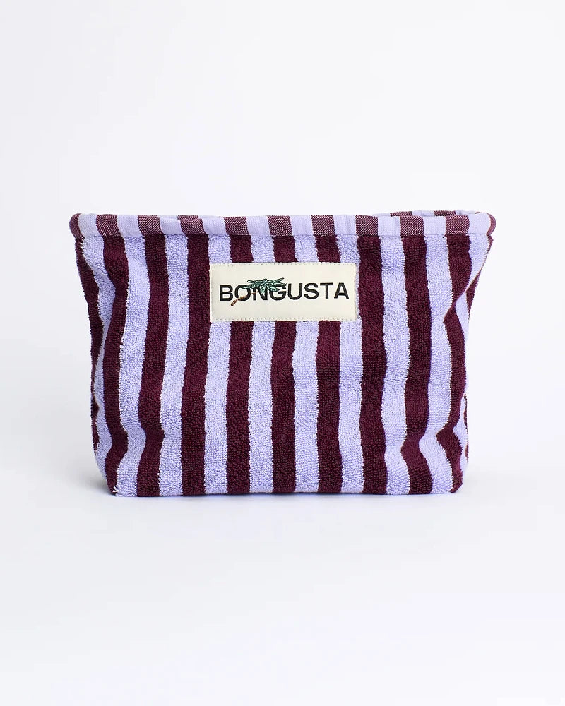 Bongusta Naram Toiletry Bag Wine & Lavender Blue