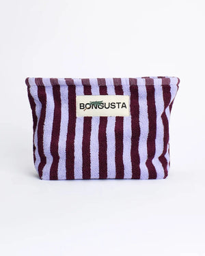Bongusta Naram Toiletry Bag Wine & Lavender Blue