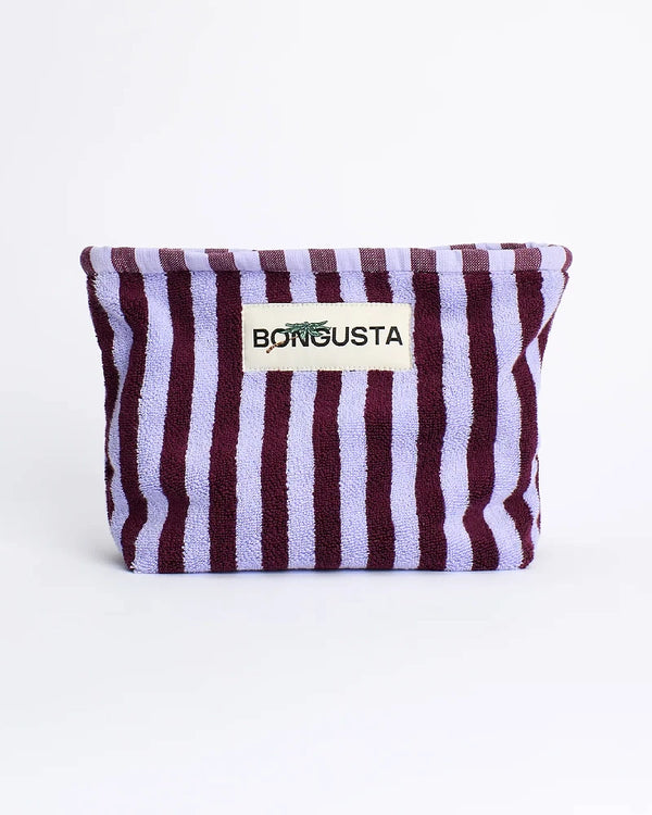 Bongusta Naram Toiletry Bag Wine & Lavender Blue