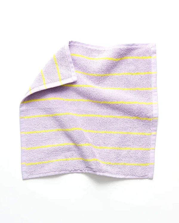 Bongusta Naram Waschlappen Lilac & Neon Yellow (30x30cm)