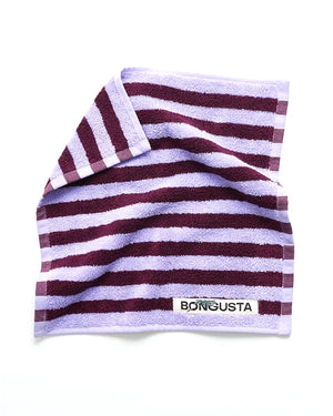 Bongusta Naram Waschlappen Wine & Lavender Blue (30x30cm)